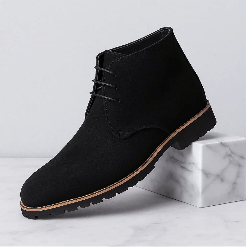 Orvella Classic Leather Chukka Boots