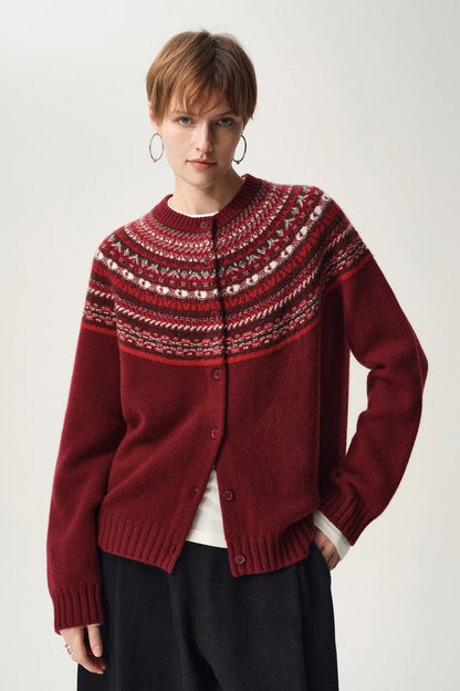 Sigrid Fair Isle Cardigan