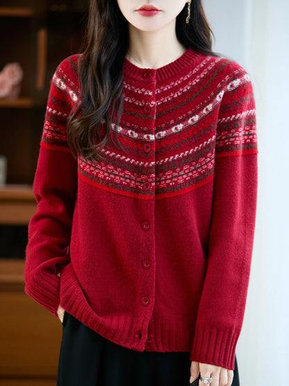 Sigrid Fair Isle Cardigan