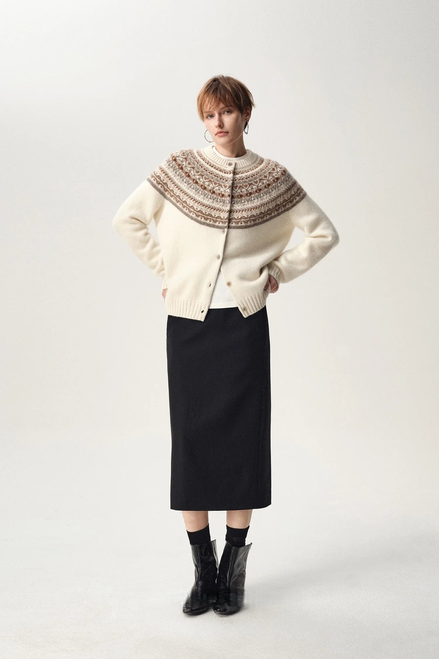 Sigrid Fair Isle Cardigan