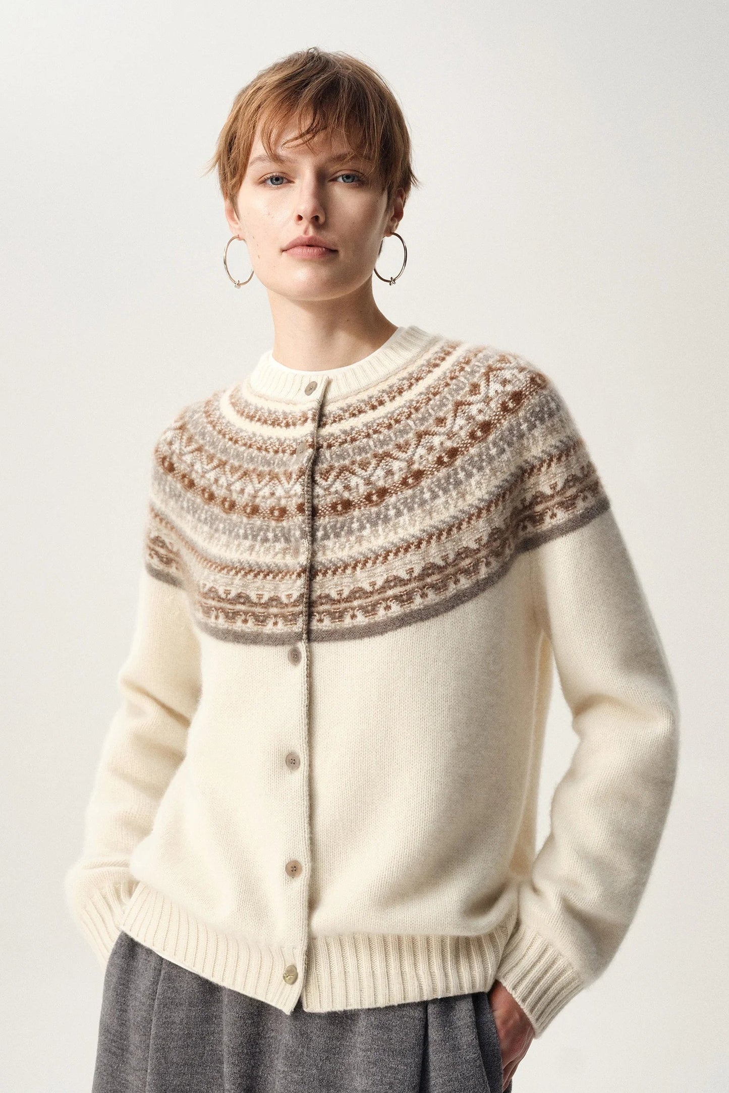Sigrid Fair Isle Cardigan