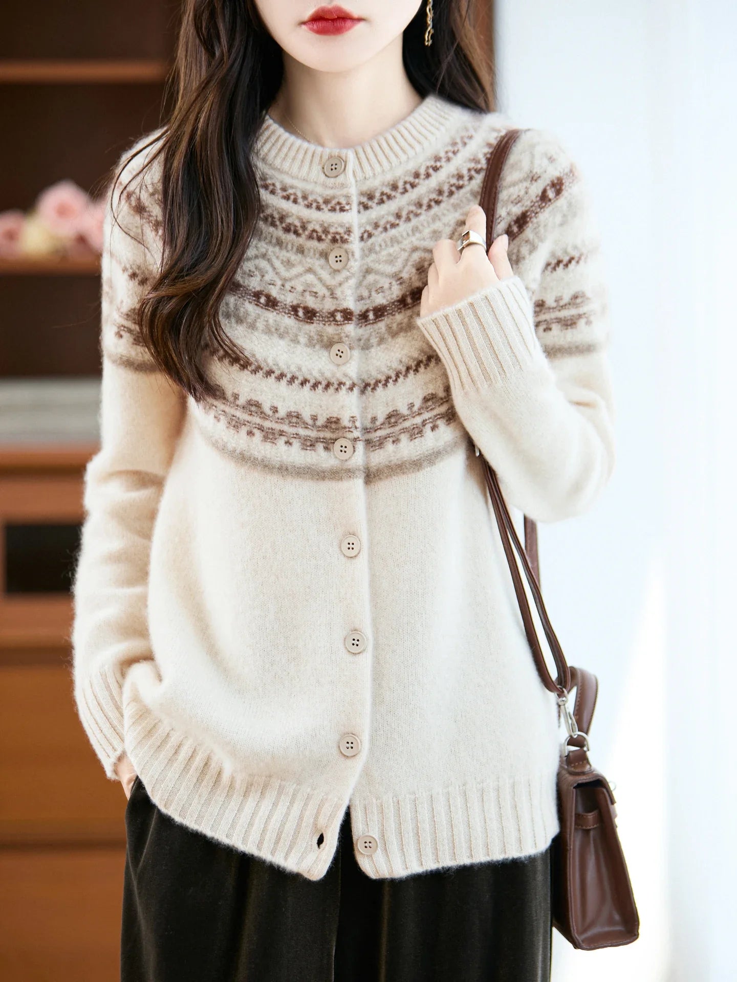 Sigrid Fair Isle Cardigan