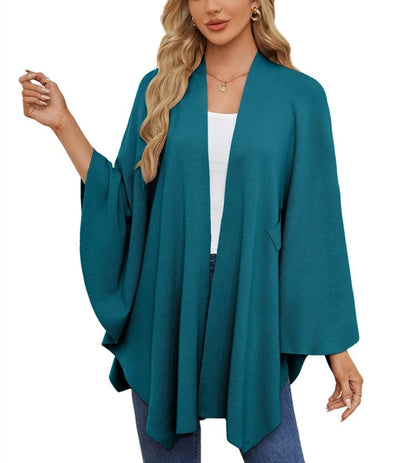 The LuxeFlow™ Cape Shawl
