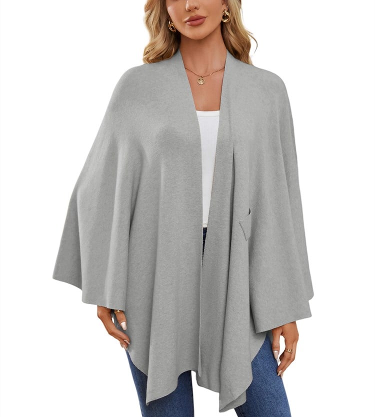 The LuxeFlow™ Cape Shawl