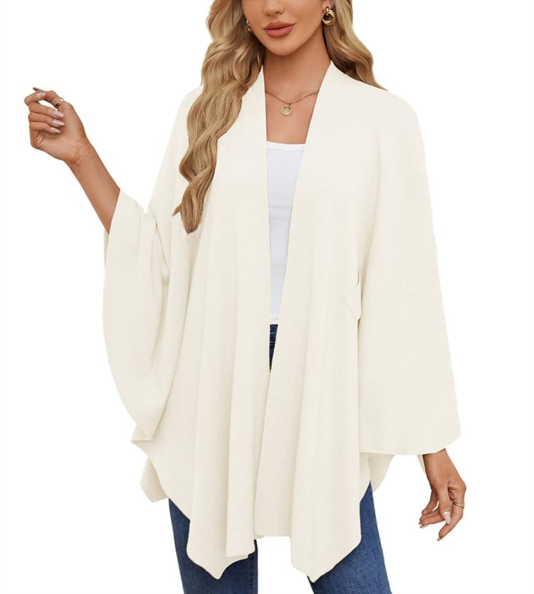 The LuxeFlow™ Cape Shawl